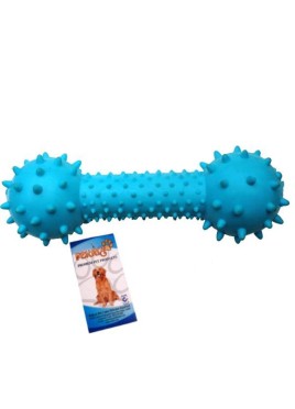 Fekrix Dumbbell Blue Dog Toy